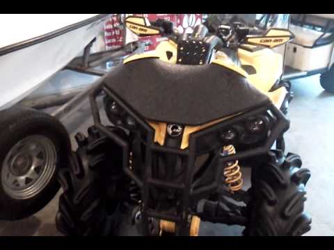 CanAm Renegade 1000 Custom Speaker Box - YouTube