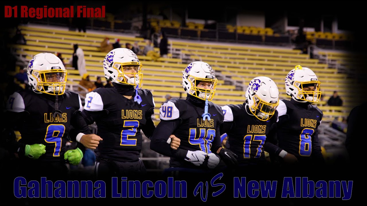 Gahanna Lincoln VS New Albany | Football Highlights