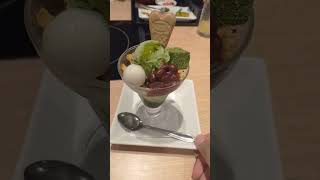 I Had A Matcha Parfait At Sagamis Restaurant. Matcha