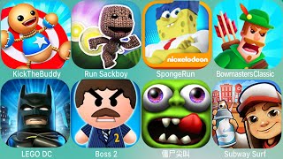 SpongeRun,KichTheBuddy,Helix Jump,Miraculous,Bowmasters,Run Sackboy,Bouncemasters,Banana Kong