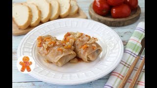 Голубцы с Грибами и Рисом ✧ Вегетарианский Постный Рецепт Голубцы с Грибами и Рисом ✧ Вегетарианский Постный Рецепт