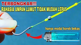 Cara Membuat Rangkaian Pancing Ikan Nila Umpan Lumut