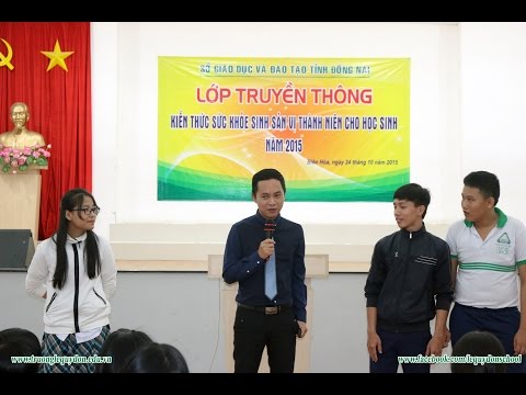 Kiến thức sức khỏe sinh sản vị thành niên cho Học sinh
