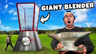 Anvil Vs. Worlds Largest Blender!