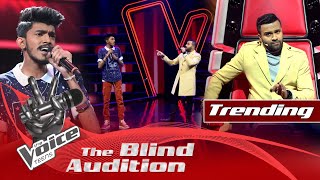 Udula Anuk | Raa Sihine Maa Blind Auditions | The Voice Teens Sri Lanka