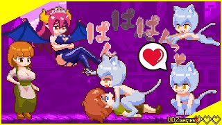 his city is full of succubus! - Super Mamono Sisters - stage 1