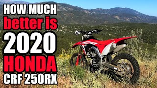 2020 Honda CRF250RX - honest review