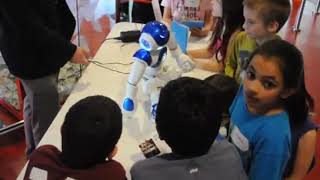 Nao, The Aldebaran Robot Standing Up