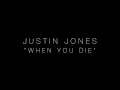 Justin Jones - When You Die - Studio Footage (drums)