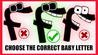 Alphabet Lore But You Need Choose The Correct Baby Letter