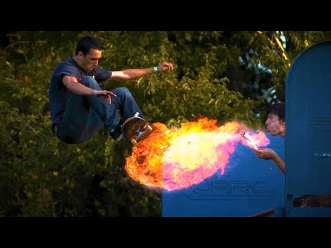 BURN | Skateboarding on FIRE (2013 - Feat. Bastian Bros)