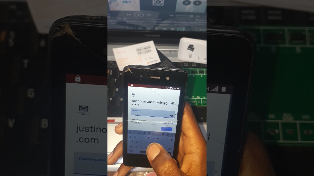 Como remover a conta Google no itel A14 Como remover a conta Google no itel A14