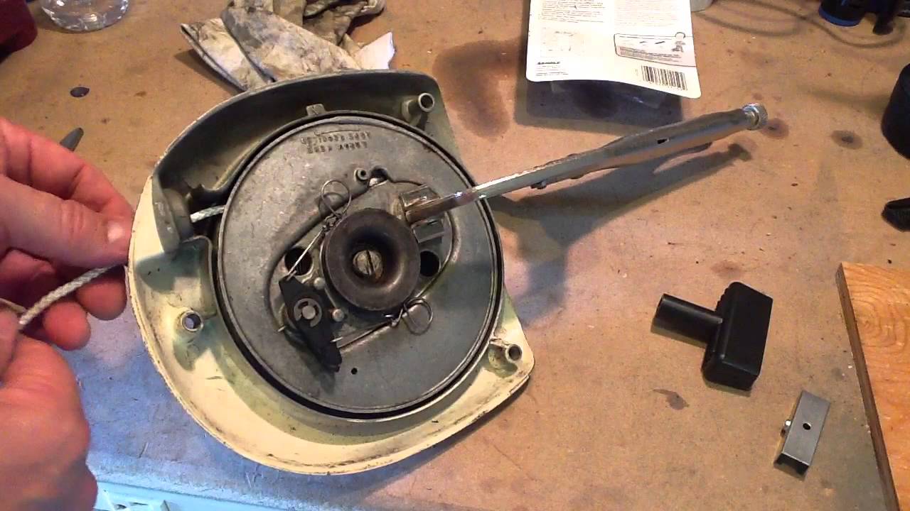 1962 Johnson 3 Hp Restore Part 4 - Starter Repair