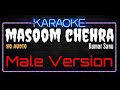 Karaoke Masoom Chehra ( Male Version ) HQ Audio - Kumar Sanu