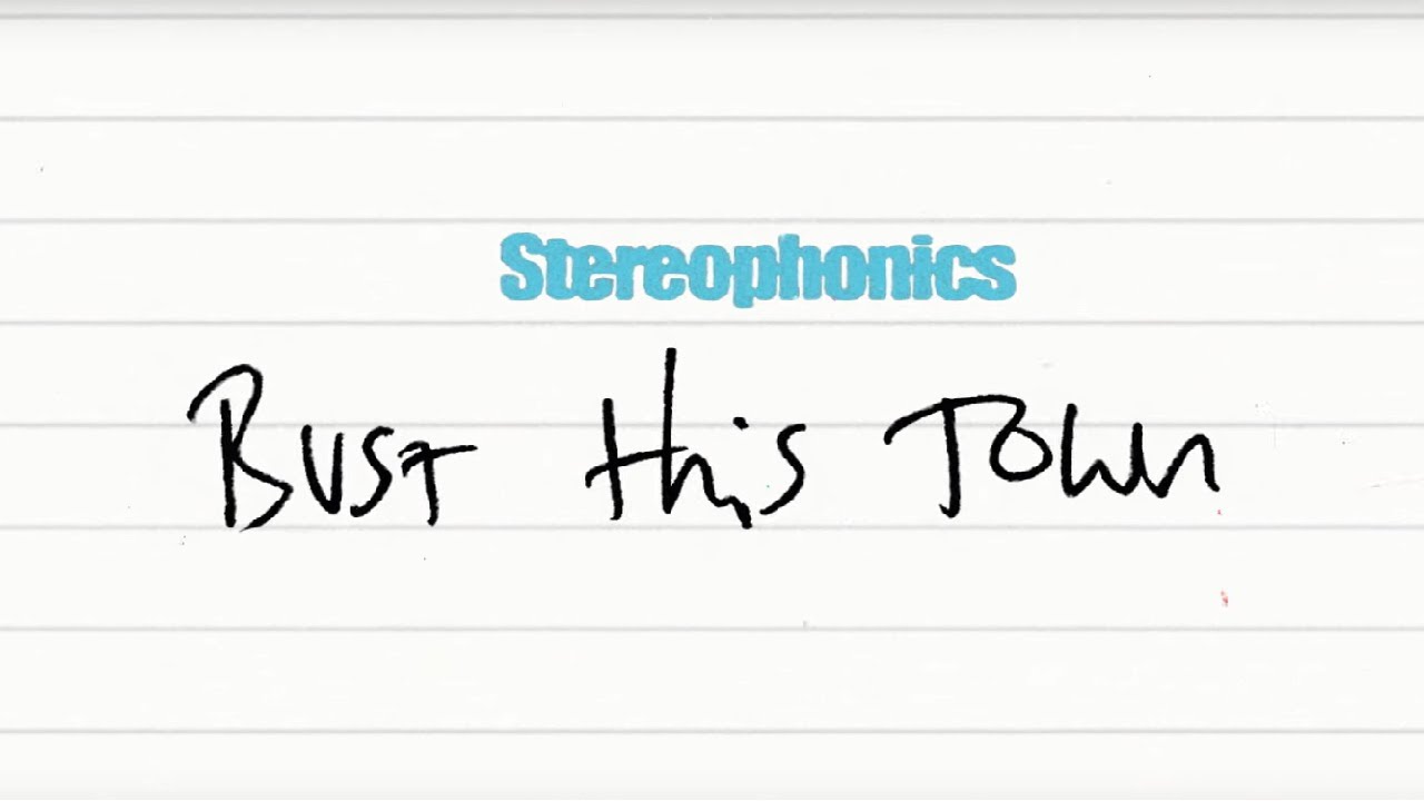 Stereophonics - "Bust This Town"のOfficial Lyric Videoを公開 新譜「Kind」2019年10月25日発売予定 thm Music info Clip