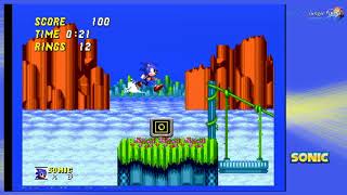 Sonic 2 Il Glitchless Speedrun - Hill Top Act 1 50 Seconds