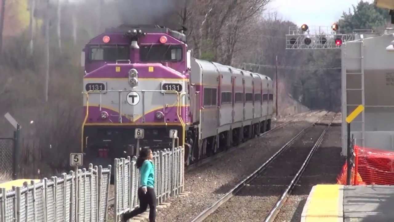Leominster Mbta Commuter Train 1131 Inbound To Boston Leominster Mbta Commuter Train 1131 Inbound To Boston