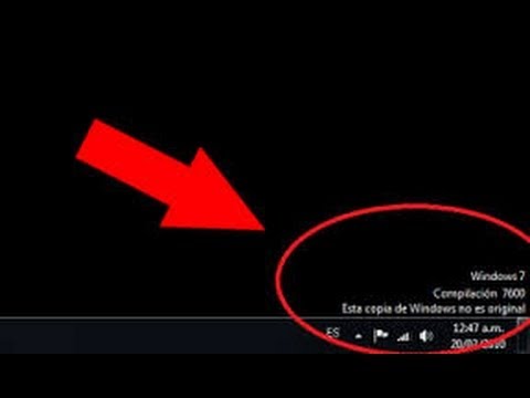 Crack Para Windows 7 Esta Copia No Es Original