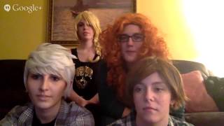Jack Frost, Hiccup, Merida Livestream! (Feat. Astrid)