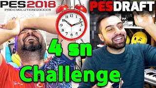 4 Sani̇yede Takim Seçme Challenge Pes 2018 Pesdraft