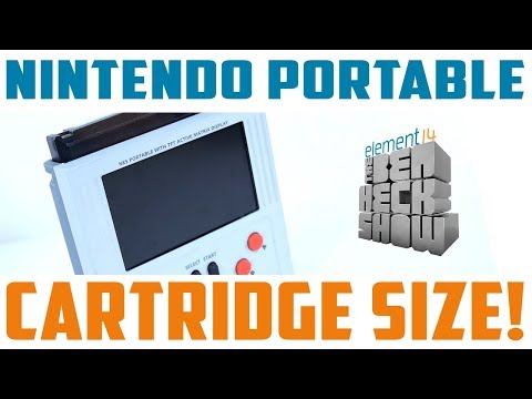 Game Cartridge-Sized Nintendo Portable