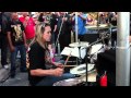 Nicko McBrain from Iron Maiden - Voodoo Child (awesome drum solo) Live 12-12-2010 Nicko McBrain from Iron Maiden - Voodoo Child (awesome drum solo) Live 12-12-2010