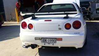 Brodie's R34 GTR walk around.