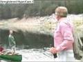 Peeing in the lake