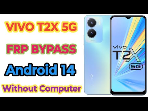 VIVO T2X 5G Android 14 FRP BYPASS Without Computer | New VIVO T2X 5G Android 14 FRP BYPASS Without Computer | New