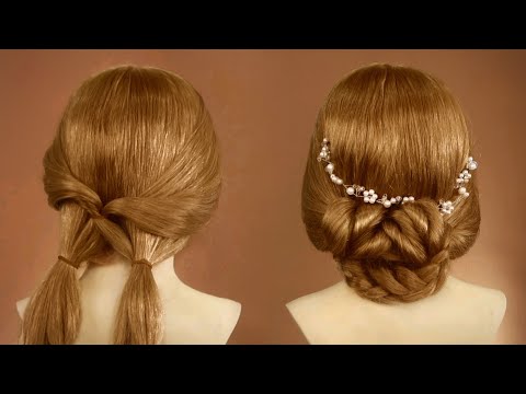 SIMPLE HAIRSTYLE TUTORIAL for WEDDING/PARTY #1