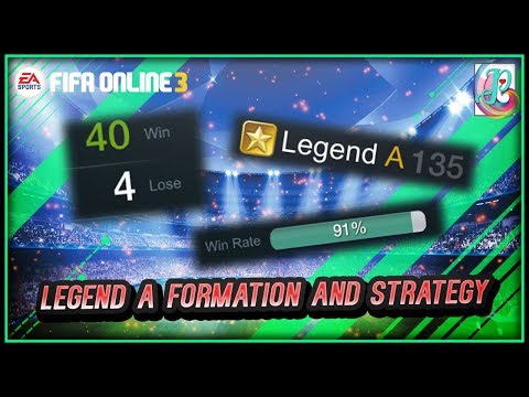Ranking Mode Legend A Formation and Strategy - FIFA ONLINE 3