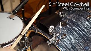 MEINL Percussion - 5¼" Steel Cowbell - SL525-BK