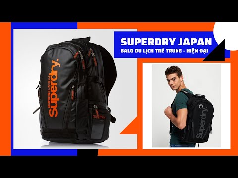 Balo du lịch SUPERDRY TARPAULIN CLASSIC trẻ trung năng động 💪 - HOT BACKPACK 2020