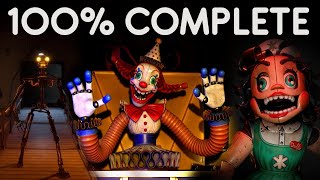 We Completed 100% Of Fnaf Secret Of The Mimic - Full Game, All Endings, All Collectibles