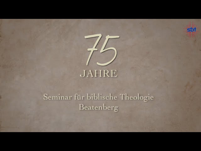 Watch 75 Jahre sbt Beatenberg - ein Rückblick auf Gottes Treue on YouTube.