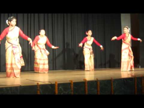 bihu dance jnu new delhi 2012