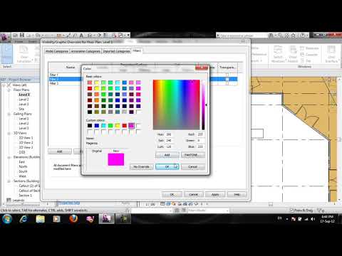 TỰ HỌC REVIT - CÔNG CỤ FILTER