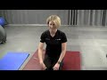 Total Health Systems, Mid Back Stretch by Laurie Nuyens, Athletic Trainer