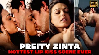 Preity Zinta Lip Kiss Scene Preity Zinta Hot Scenes