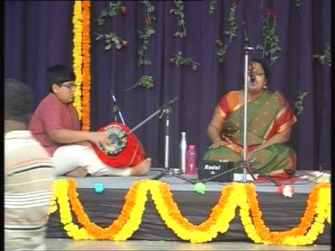 Vanajakshi - Kalyani Varnam - Adi - Siddharth Mridangam Arangetram...