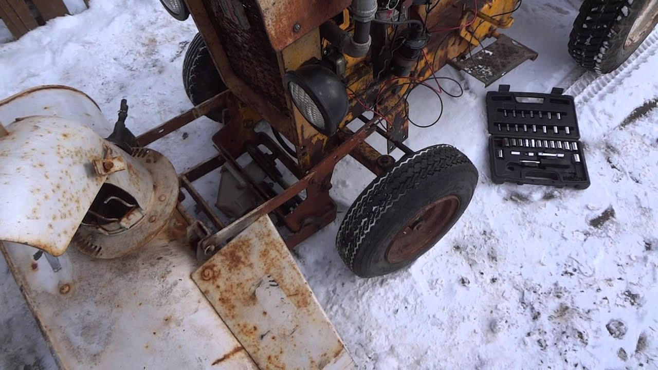 Ih Cub Cadet Snowblower Help