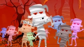 Joyeux Halloween Comptine Halloween One Little Zombie Halloween Song Rhymes For Kids