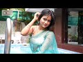 Aranye Saree _ অরন্যে শাড়ি _ Diya _ Cerulean colour saree  Act _ Episode 8