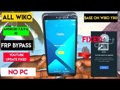 Wiko Y80 (W-V720) Frp Bypass 2022 /WIKO Android 9 Google Wiko Y80 (W-V720) Frp Bypass 2022 /WIKO Android 9 Google