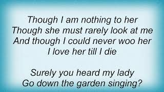 Watch Aled Jones Did You Not Hear My Lady video