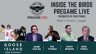 Week 7 Eagles vs Giants: Inside The Birds Pregame Live presented by DraftKings