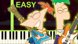 Gitchee Gitchee Goo Phineas And Ferb - Easy Piano Tutorial