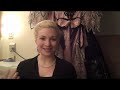 Backstage at PHANTOM at the Pantages with Paloma Garcia Lee