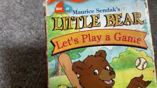 Little Bear Lets Play A Game 2001 Vhs Review