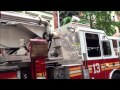 FDNY ENGINE 22 & FDNY TOWER LADDER 13 ON SCENE OF AT E. 91ST. & LEXINGTON AVE. IN UPPER EAST SIDE.